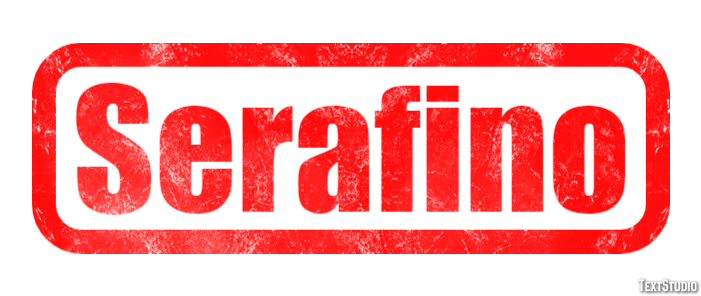 Serafino Effetto testo