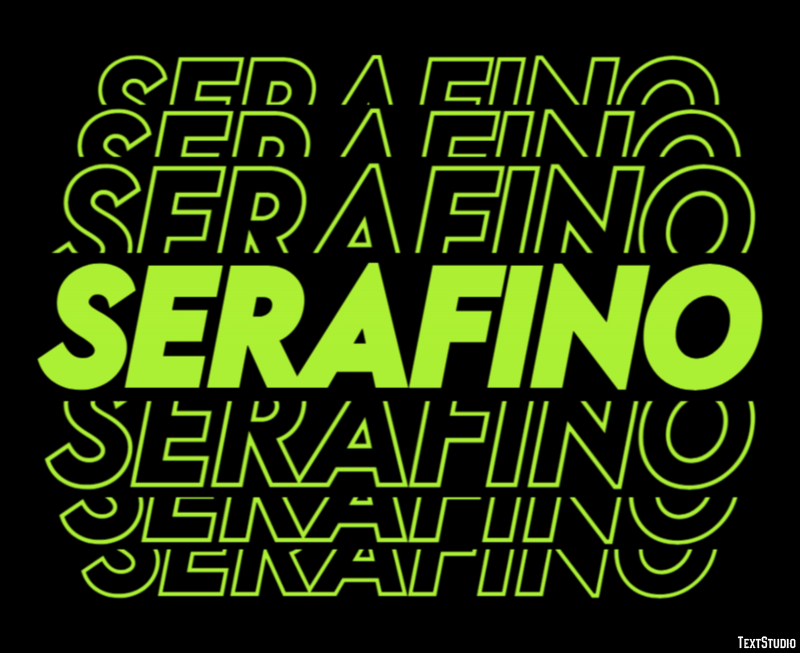 Serafino Efekt tekstowy