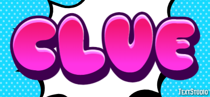 Clue Text Effect