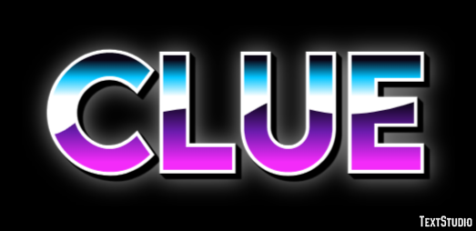 Clue Tekst Effect