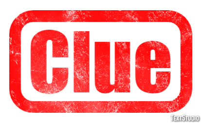 Clue Effet de Texte