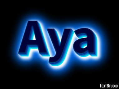 Aya Text Effect