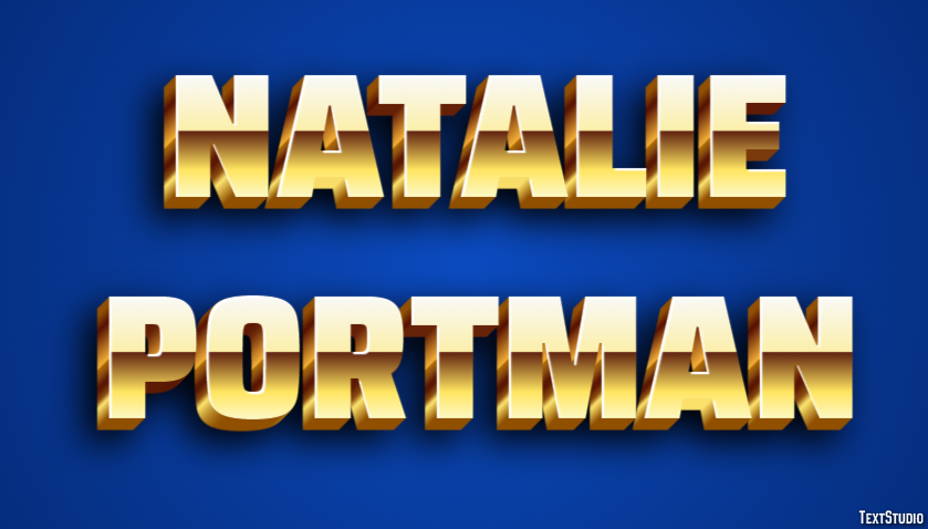 Natalie Portman Metin Efekti