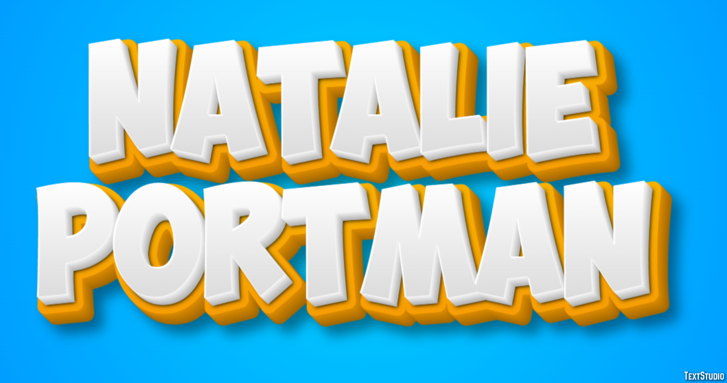 Natalie Portman Efeito do texto