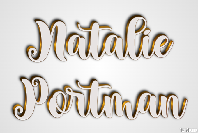 Natalie Portman Efeito do texto