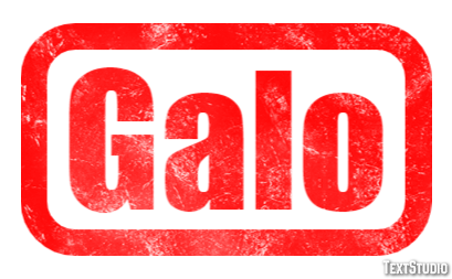 Galo Effetto testo