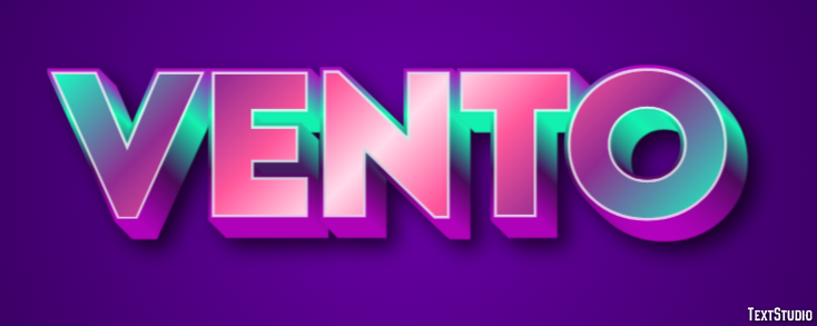 Vento Efeito de texto