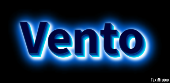 Vento Efeito de texto