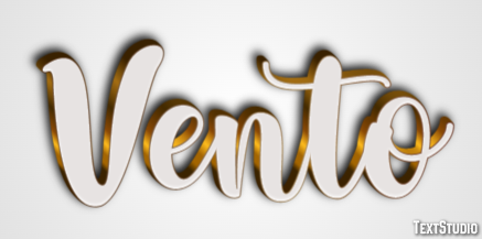 Vento Efeito do texto