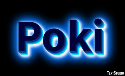 Poki Efecto de texto