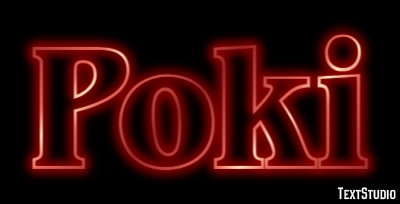 Poki Efecto de texto