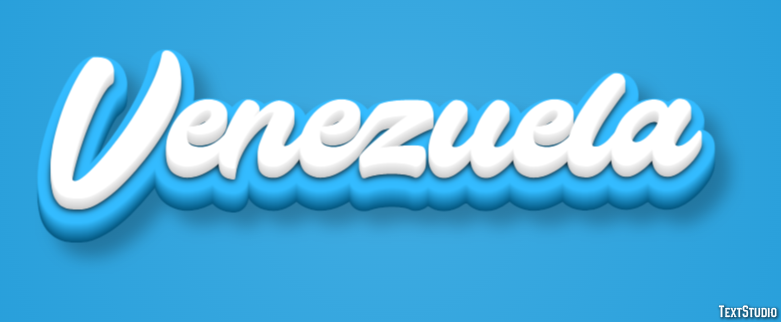 Venezuela Text Effect