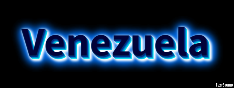 Venezuela Text effect