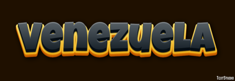 Venezuela Text Effect