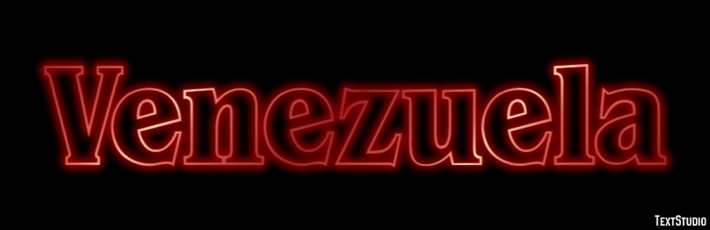 Venezuela Text Effect