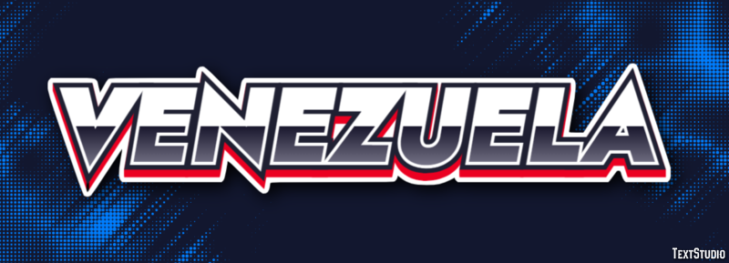 Venezuela Text effect