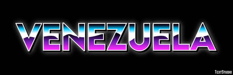 Venezuela Text Effect