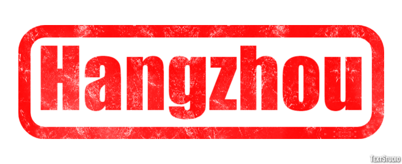 Hangzhou Effetto testo