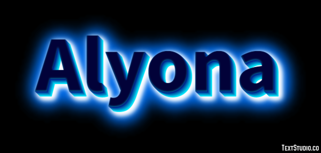 Alyona Tekst effect