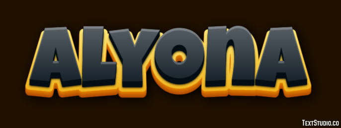 Alyona Text Effect
