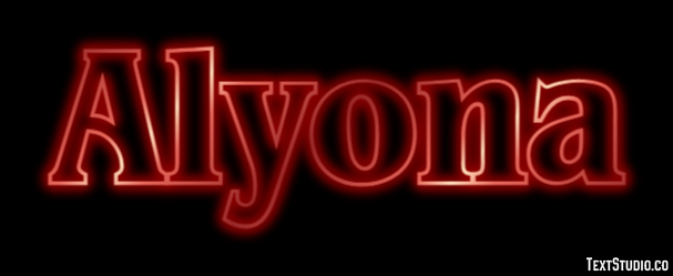 Alyona Tekst effect