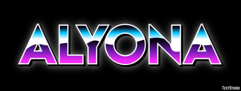 Alyona Tekst effect