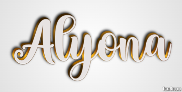 Alyona Tekst effect