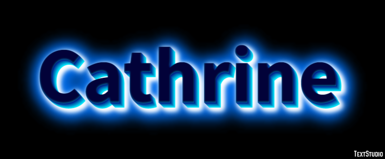 Cathrine Text effect