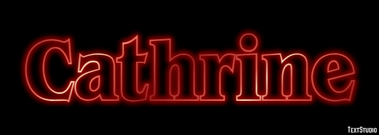 Cathrine Text effect