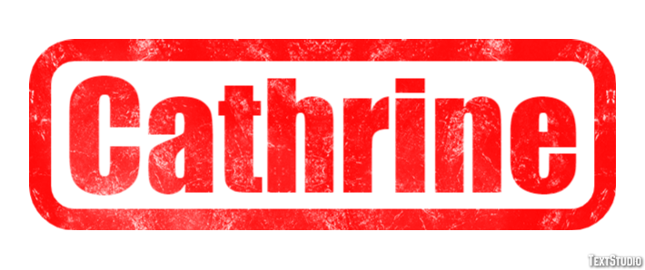 Cathrine Text effect