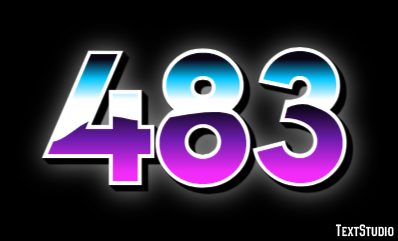 483 Text Effect