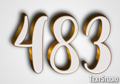 483 Text Effect