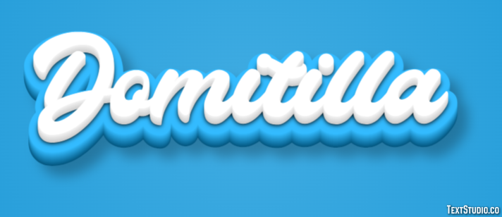 Domitilla Effetto testo