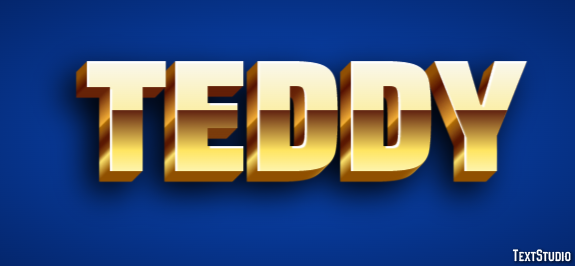 Teddy Text Effect