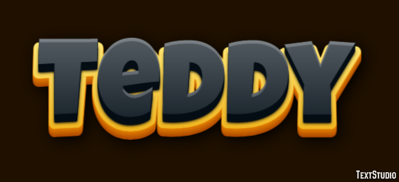 Teddy Text Effect