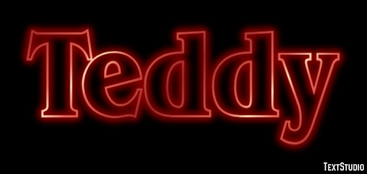 Teddy Text Effect