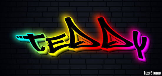 Teddy Text Effect