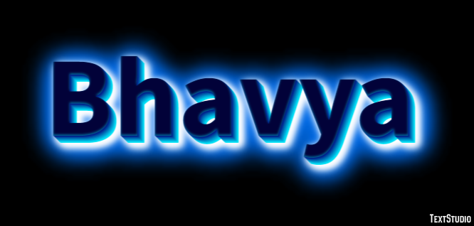 Bhavya Text Effect