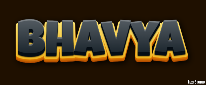 Bhavya Text Effect