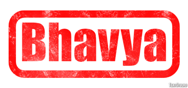 Bhavya テキスト効果