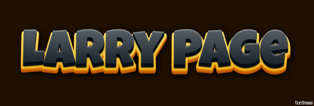 Larry Page Text Effect