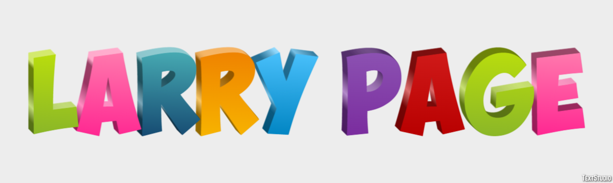 Larry Page Efekt tekstowy