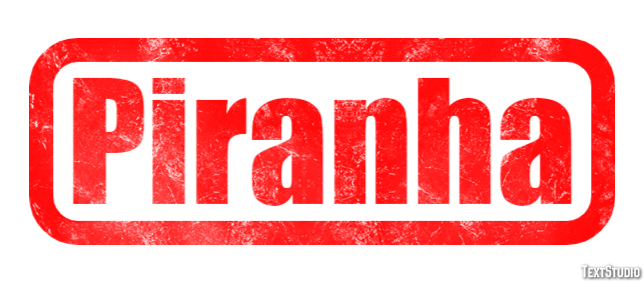 Piranha Texteffekt