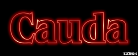 Cauda Efeito do texto