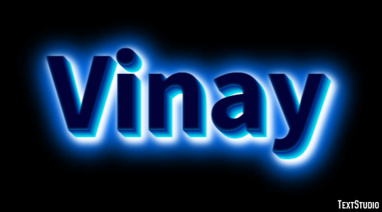 Vinay Text Effect