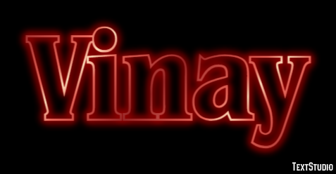 Vinay Text Effect