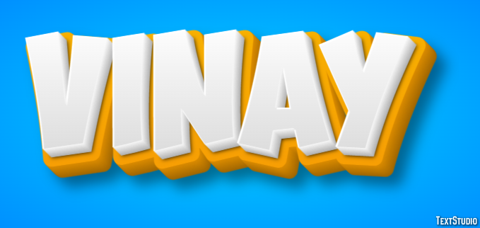 Vinay Text Effect
