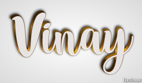 Vinay Text Effect
