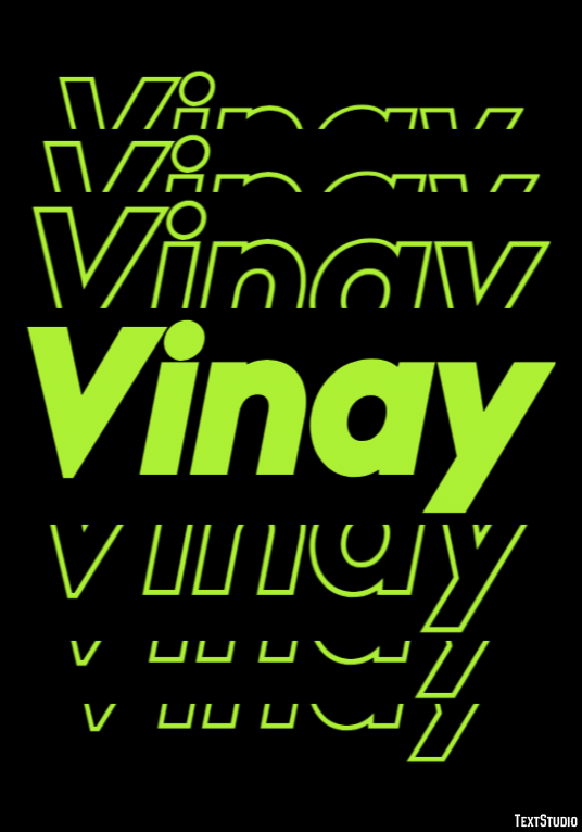 Vinay Text Effect