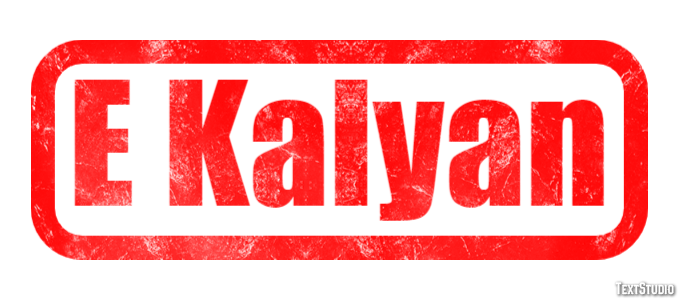 E Kalyan Effetto testo